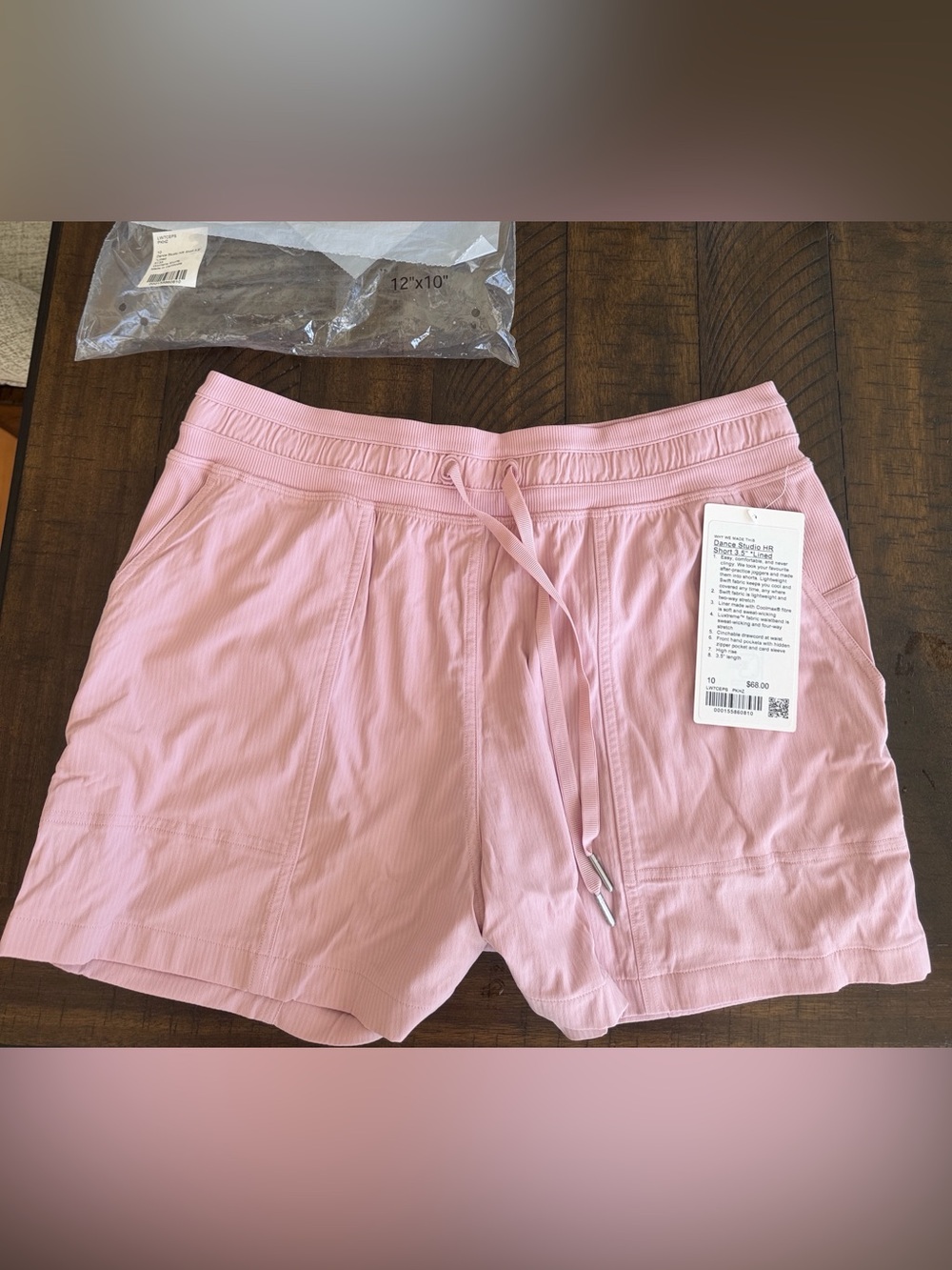 Lululemon athletica Dance Studio shorts; brand new with tags